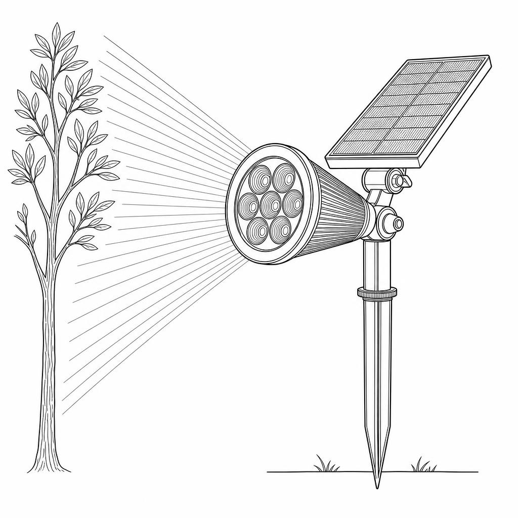 GardenBeam™ Solar Landscape Spotlight benefit-icon image 1