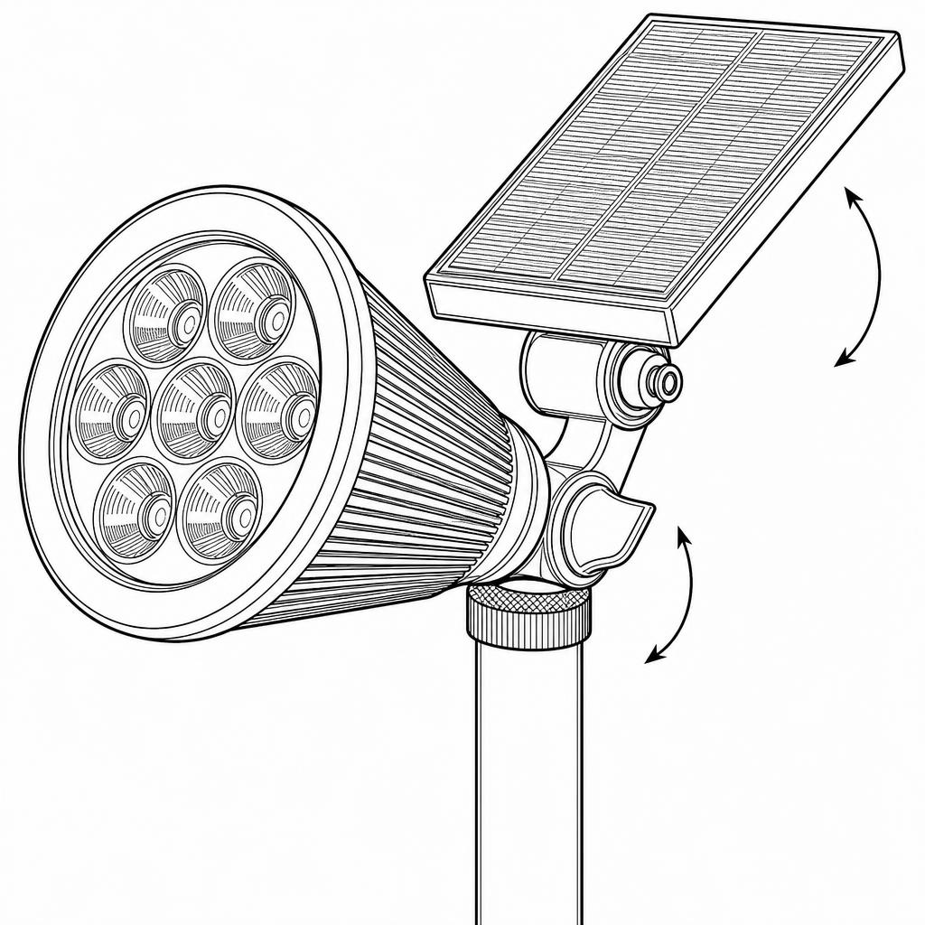 GardenBeam™ Solar Landscape Spotlight benefit-icon image 2