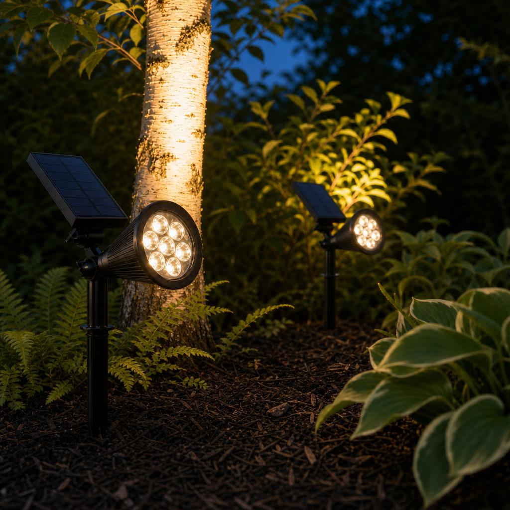 GardenBeam™ Solar Landscape Spotlight carousel image 1