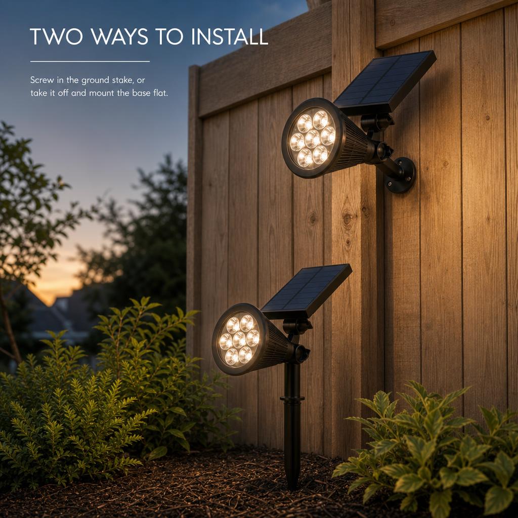 GardenBeam™ Solar Landscape Spotlight carousel image 3