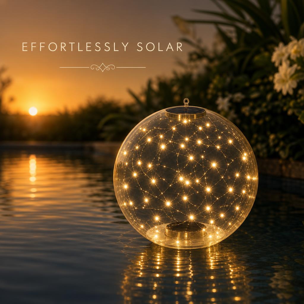GlowOrb™ Solar Pool Lights body image 2