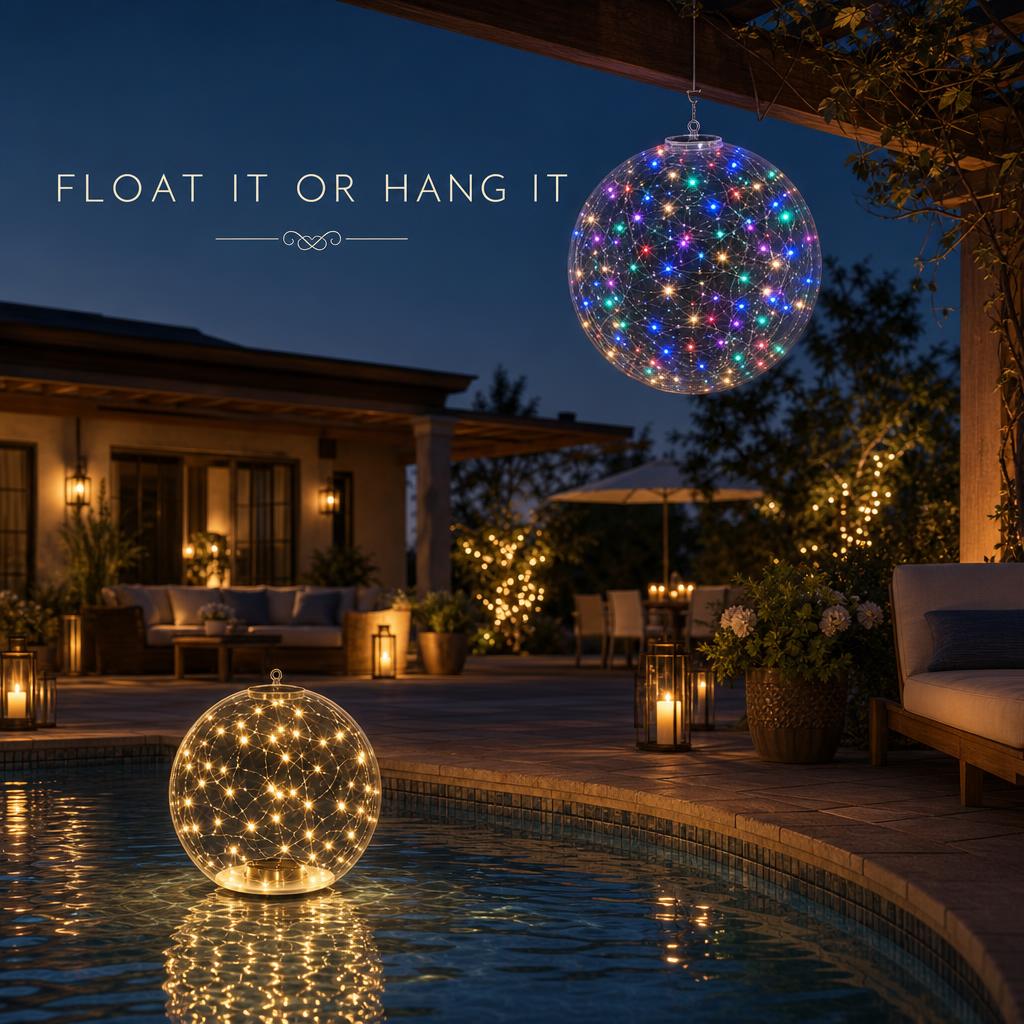GlowOrb™ Solar Pool Lights body image 3
