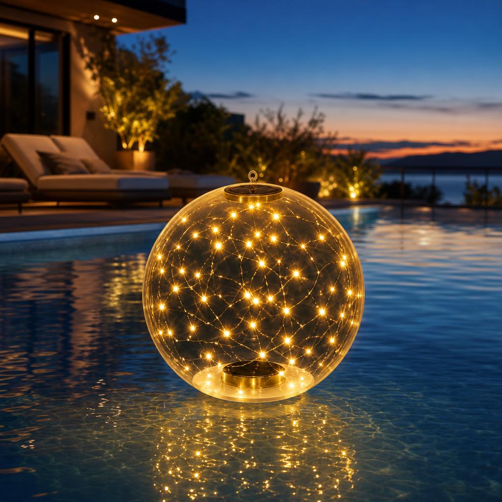 GlowOrb™ Solar Pool Lights carousel image 1