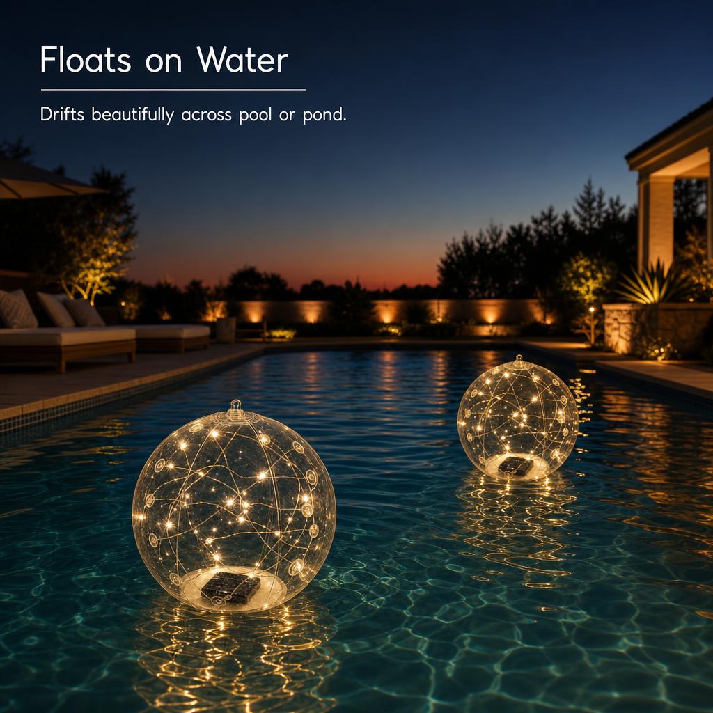 GlowOrb™ Solar Pool Lights carousel image 3