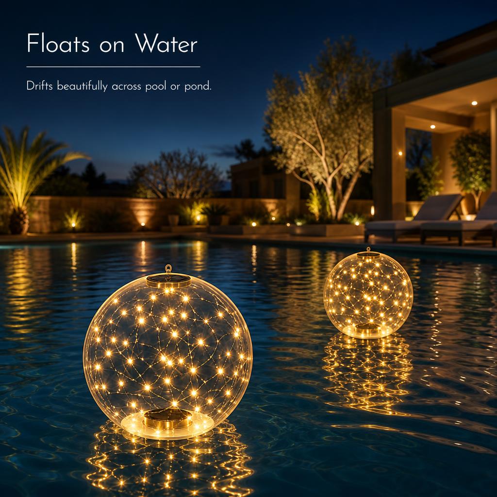 GlowOrb™ Solar Pool Lights carousel image 4