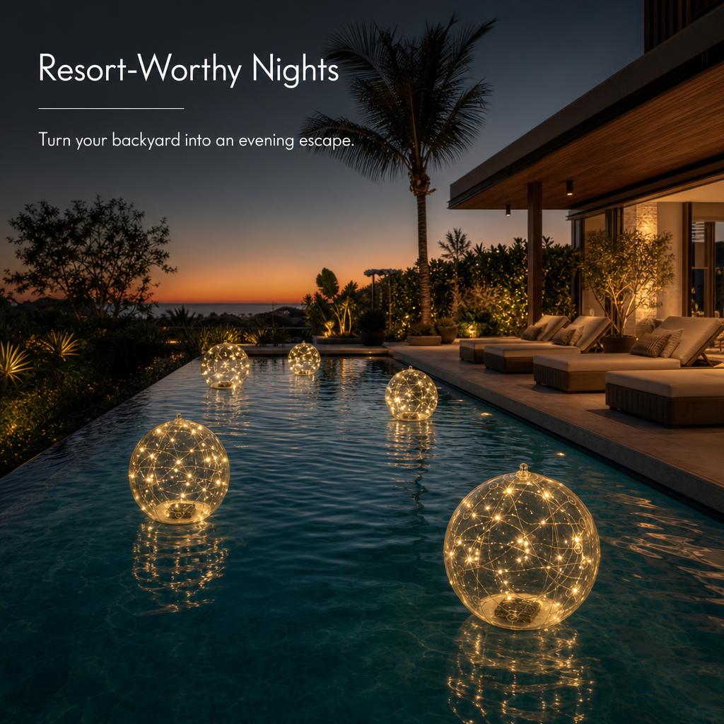 GlowOrb™ Solar Pool Lights carousel image 6