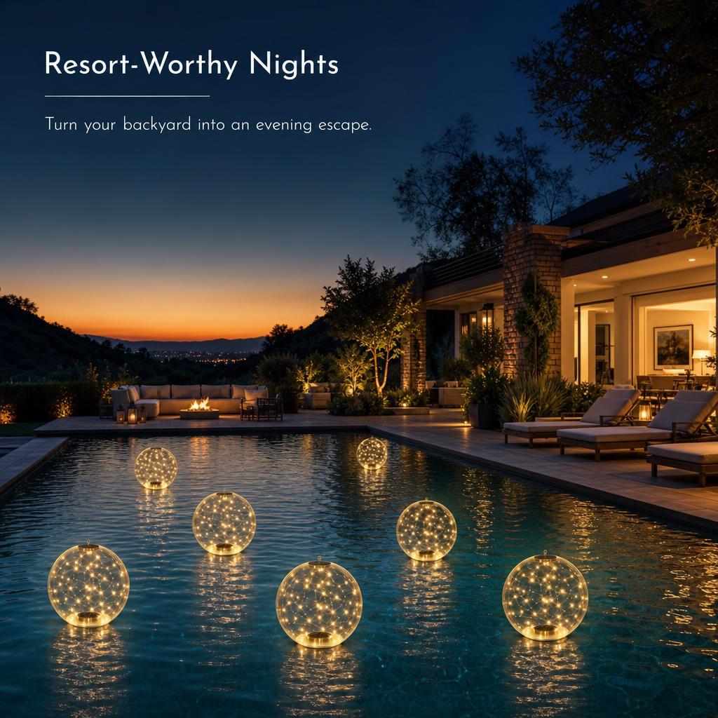 GlowOrb™ Solar Pool Lights carousel image 7