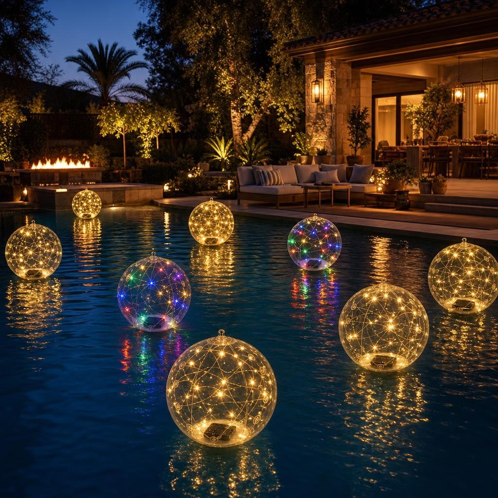GlowOrb™ Solar Pool Lights carousel image 8
