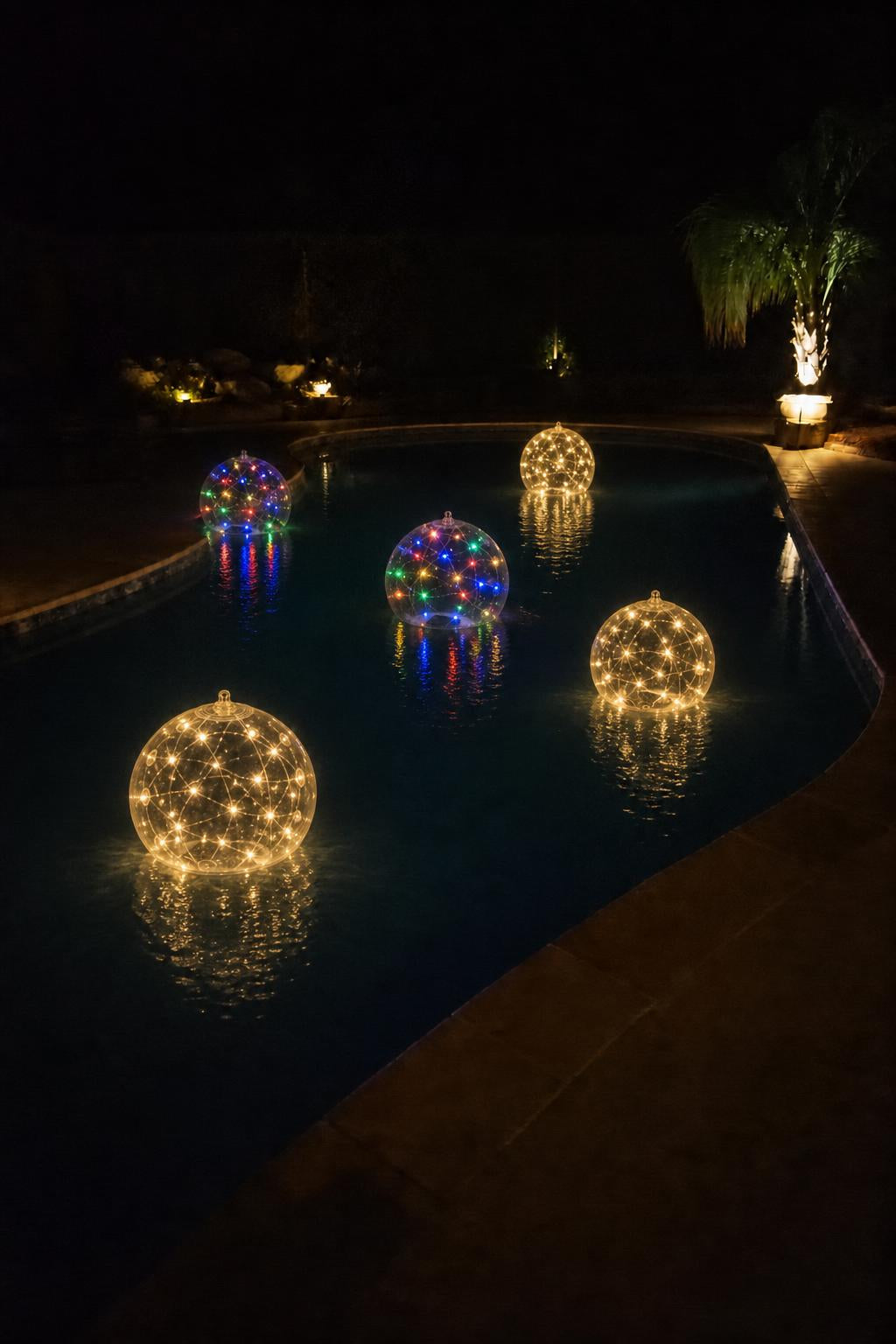 GlowOrb™ Solar Pool Lights lifestyle image 1