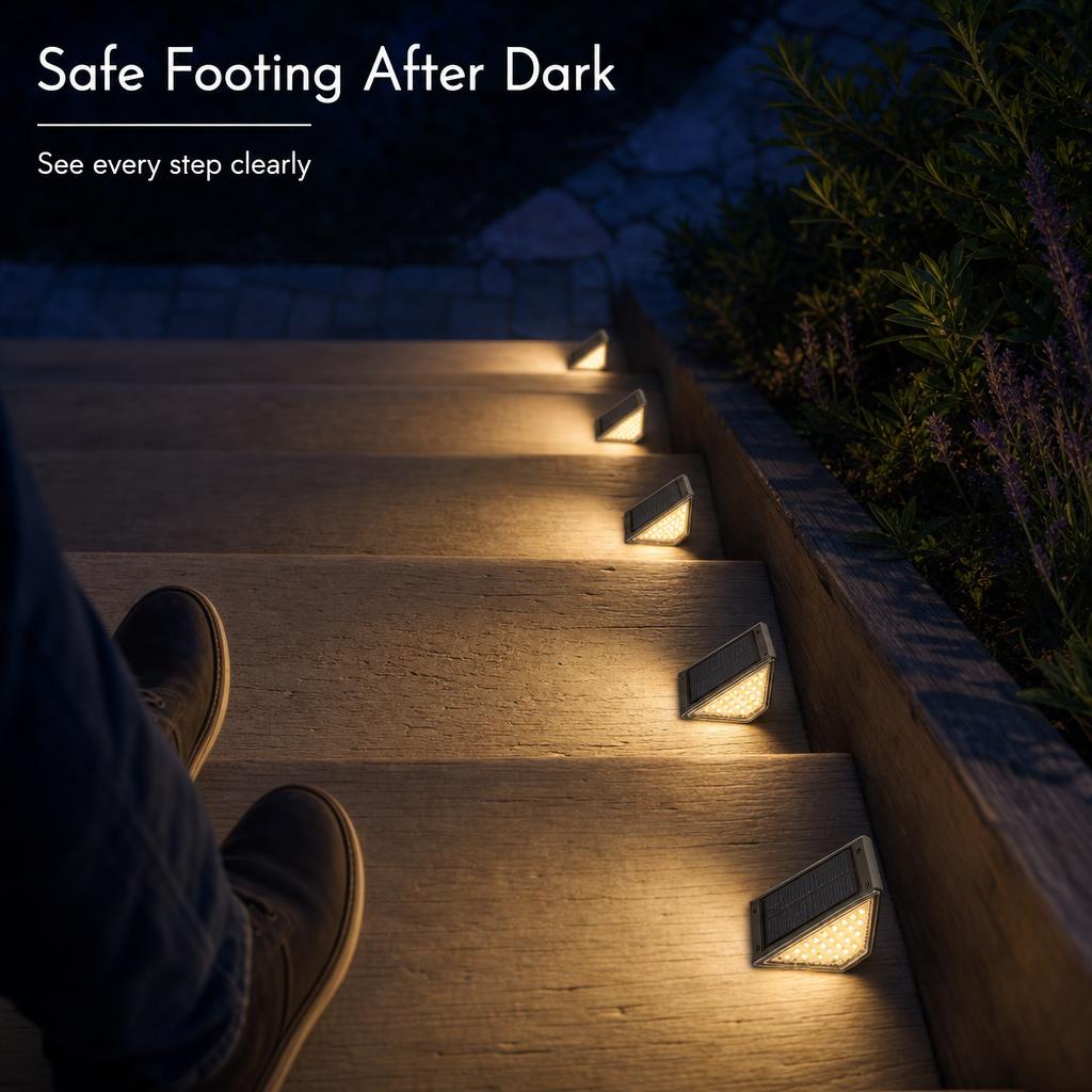 GlowStep™ Solar Step Lights carousel image 4