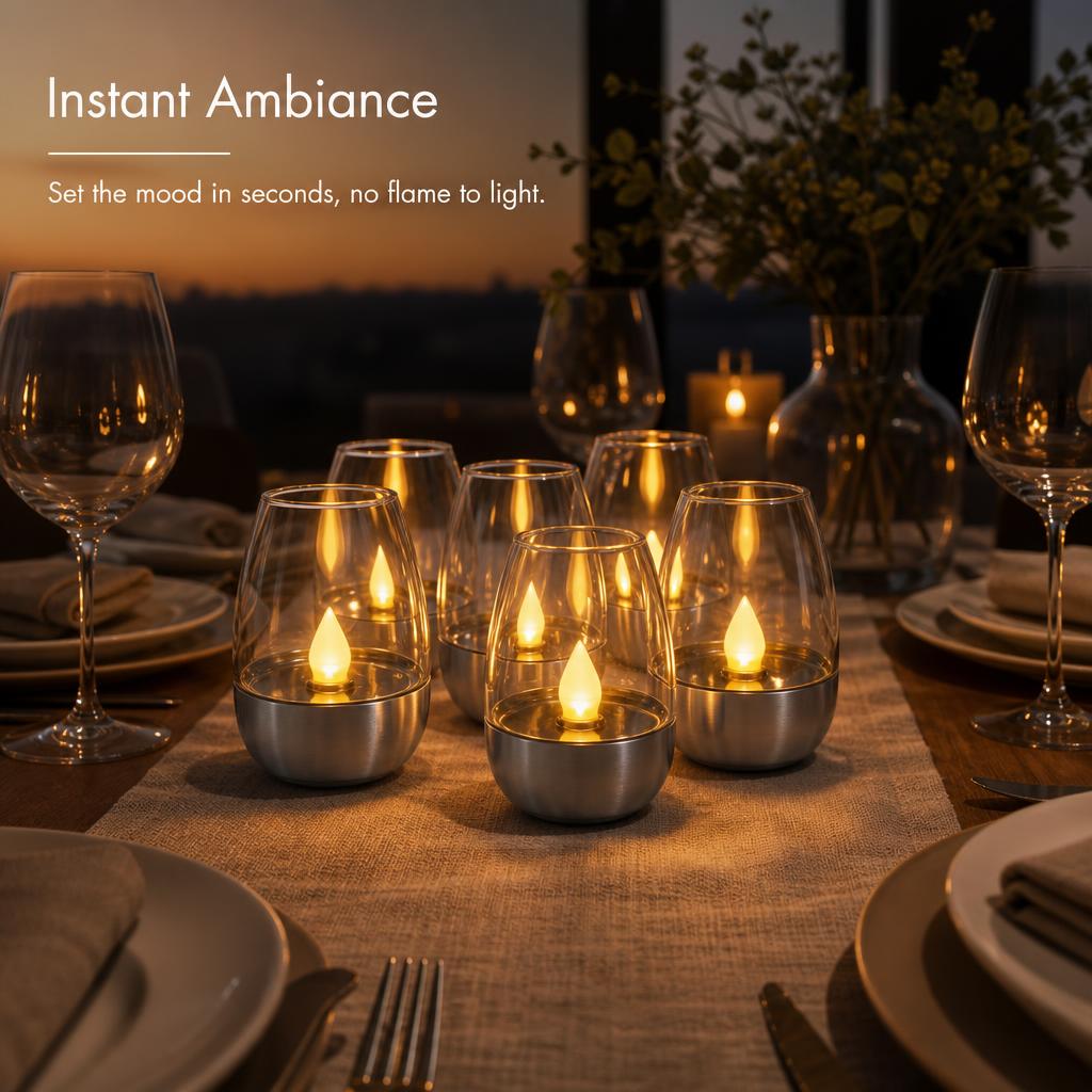 GlowVessel™ Flameless Candles carousel image 2