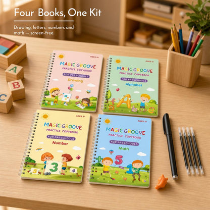 GrooveWrite™ Kids Magic Writing Books carousel image 6