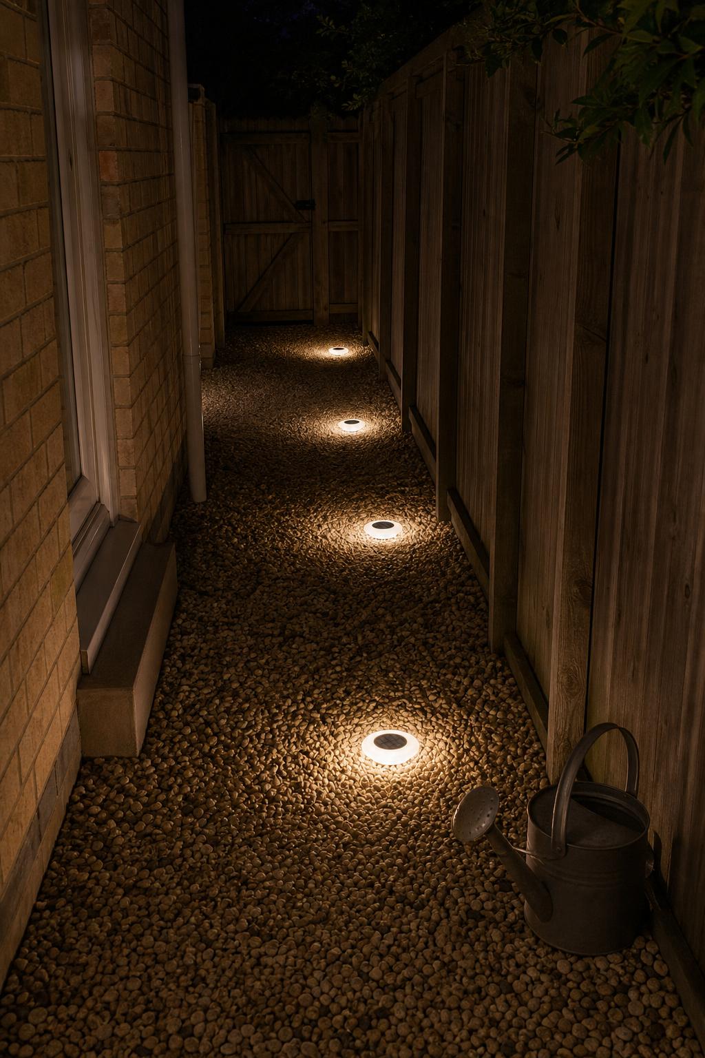 GroundGlow™ Solar Disk Lights lifestyle image 1