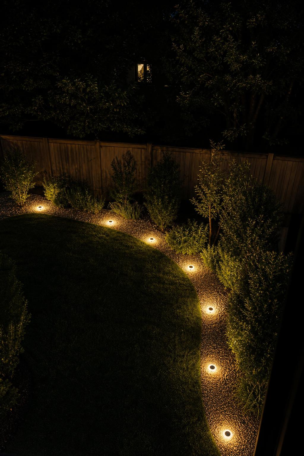 GroundGlow™ Solar Disk Lights lifestyle image 3
