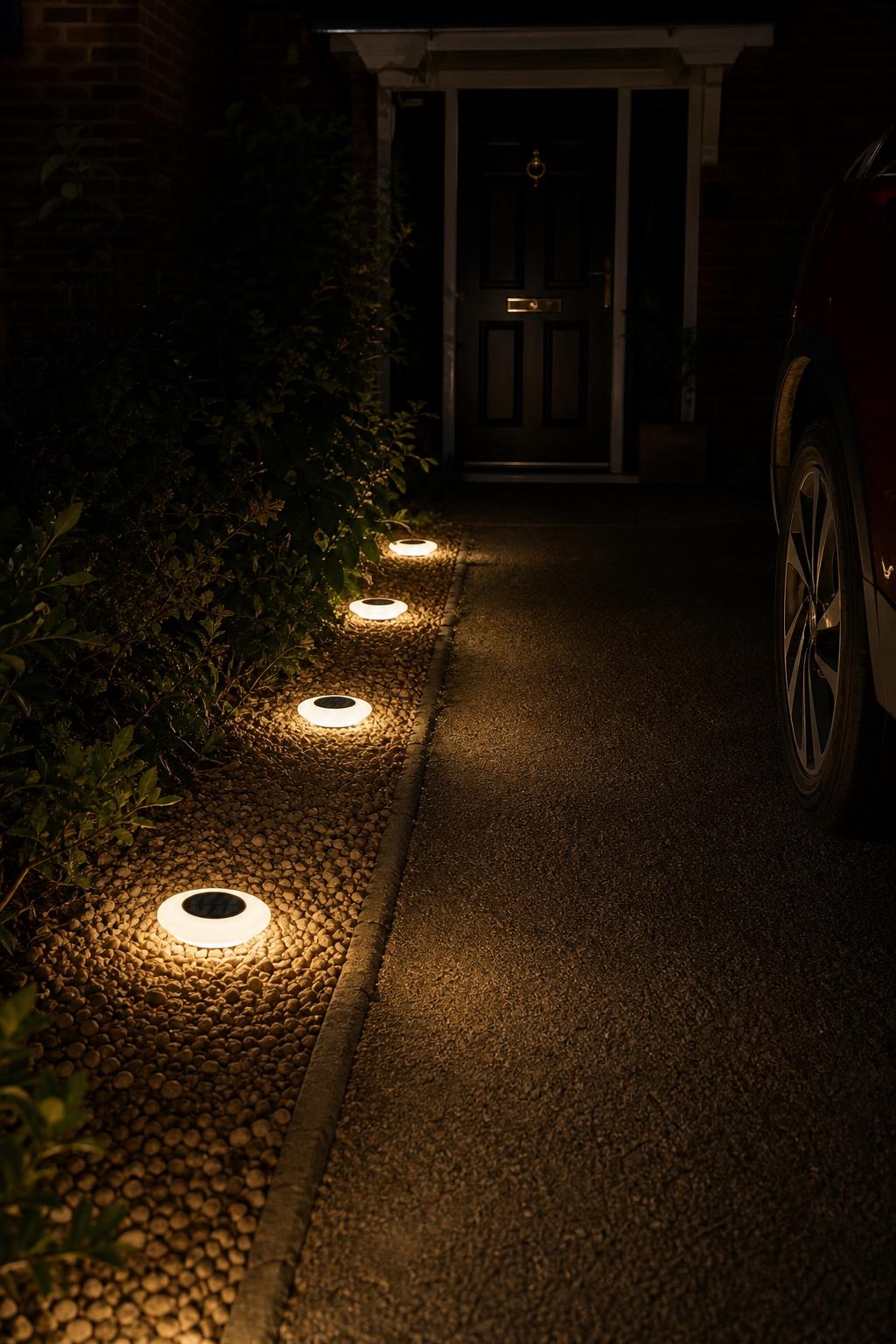 GroundGlow™ Solar Disk Lights lifestyle image 4