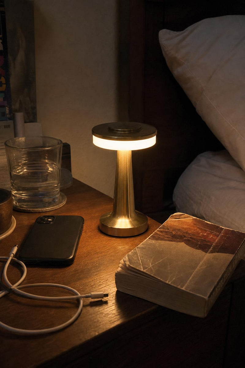 HaloDisc™ Table Lamps lifestyle image 1