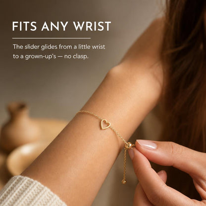 HeartLink™ Matching Heart Bracelet Set — One for You, One for Them carousel image 4