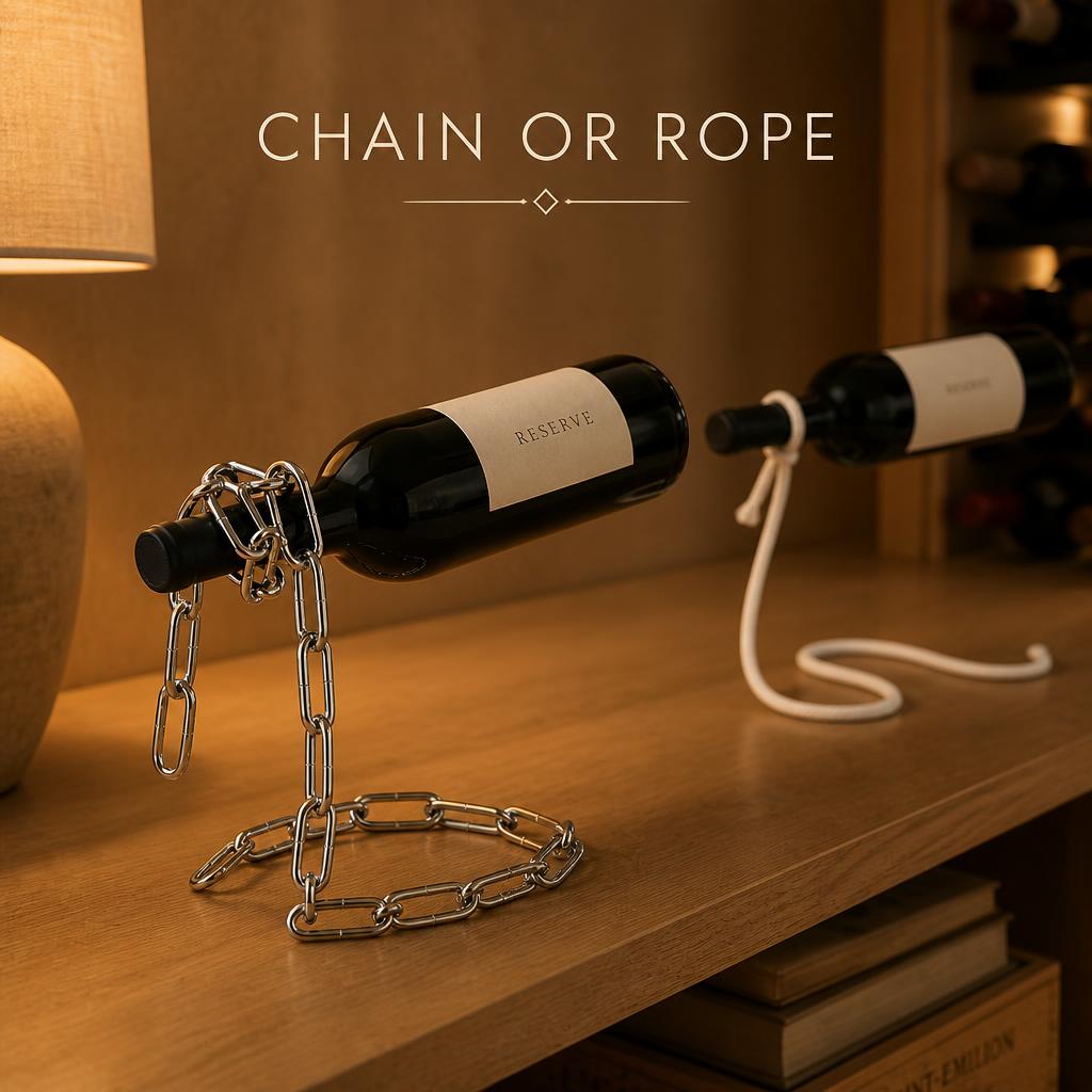 HoverWine™ Floating Wine Bottle Holder body image 3