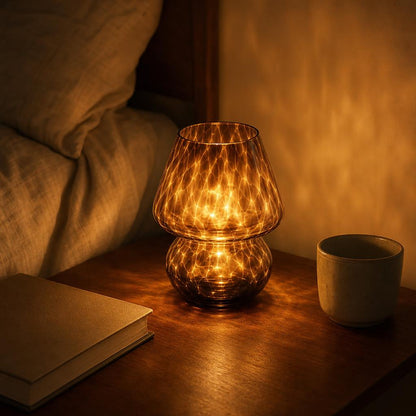 HushGlow™ Glass Table Lamp carousel image 1