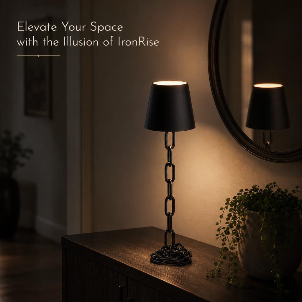 IronRise™ Chain Table Lamp body image 1