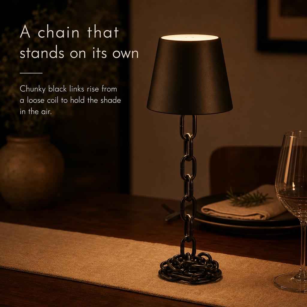 IronRise™ Chain Table Lamp carousel image 2