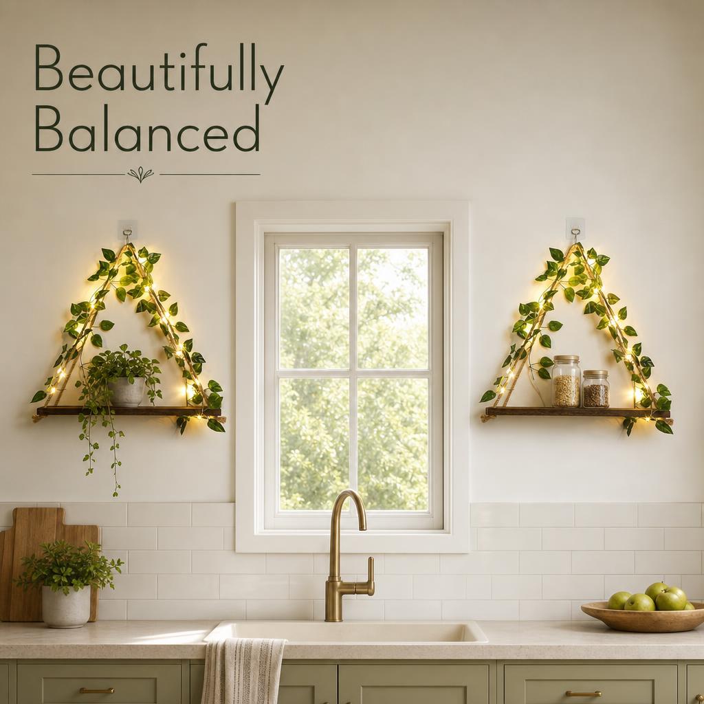 IvyPerch™ Hanging Wall Shelves body image 2