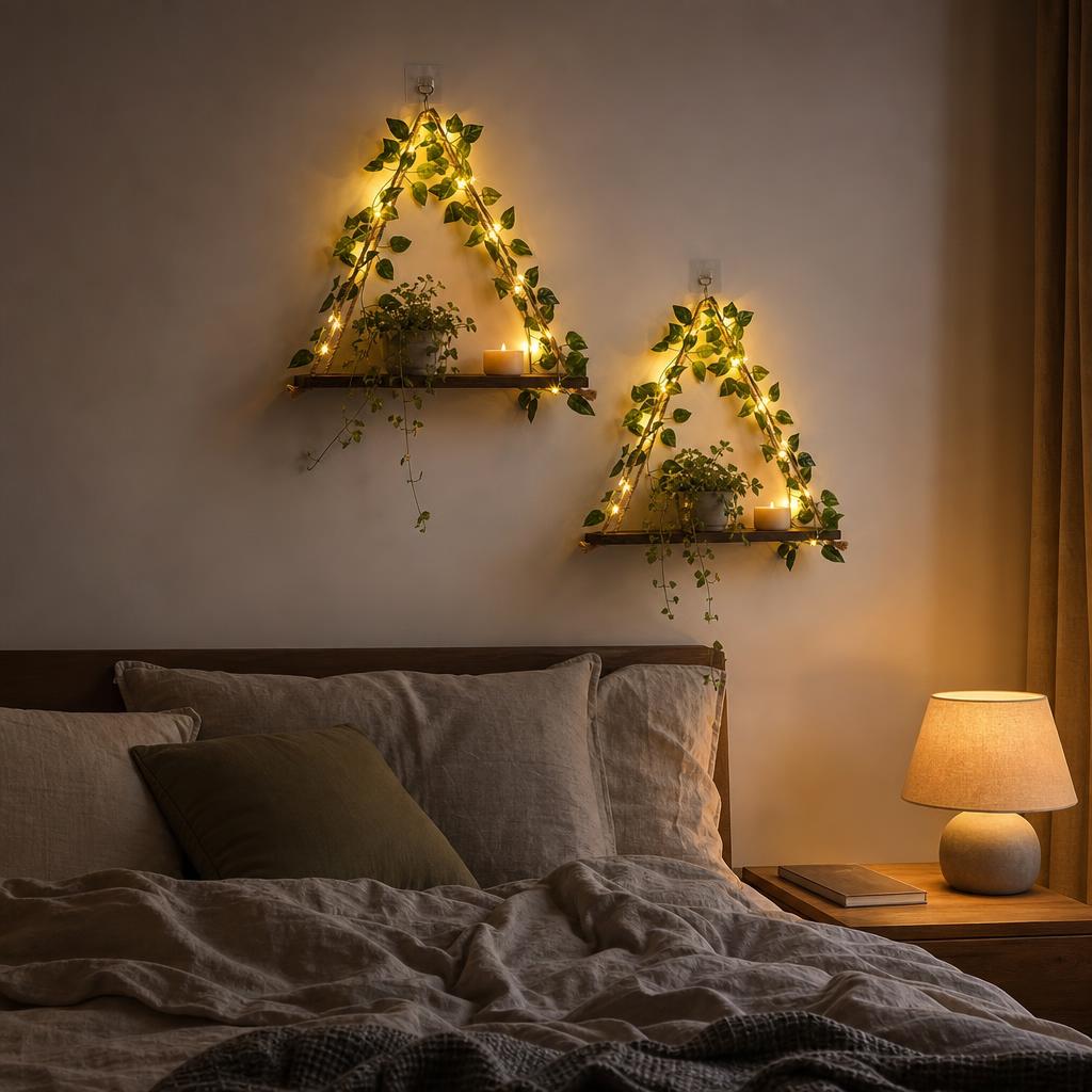 IvyPerch™ Hanging Wall Shelves carousel image 1