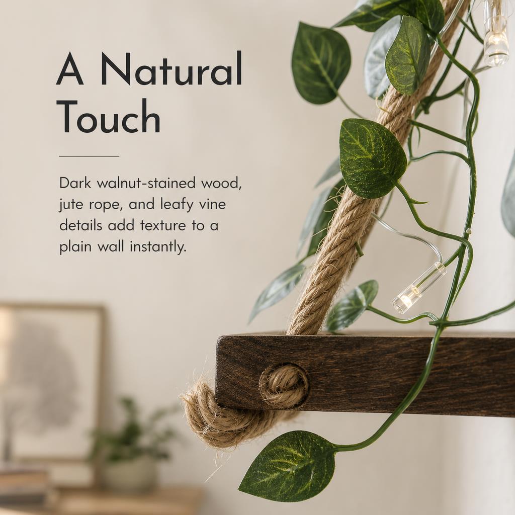 IvyPerch™ Hanging Wall Shelves carousel image 5