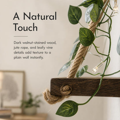 IvyPerch™ Hanging Wall Shelves carousel image 5