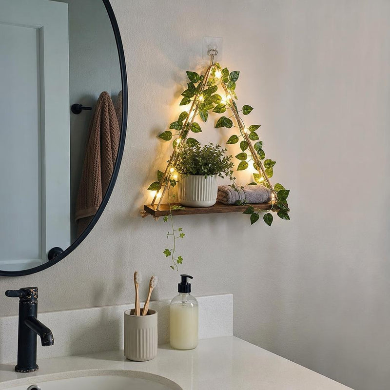 IvyPerch™ Hanging Wall Shelves lifestyle image 4