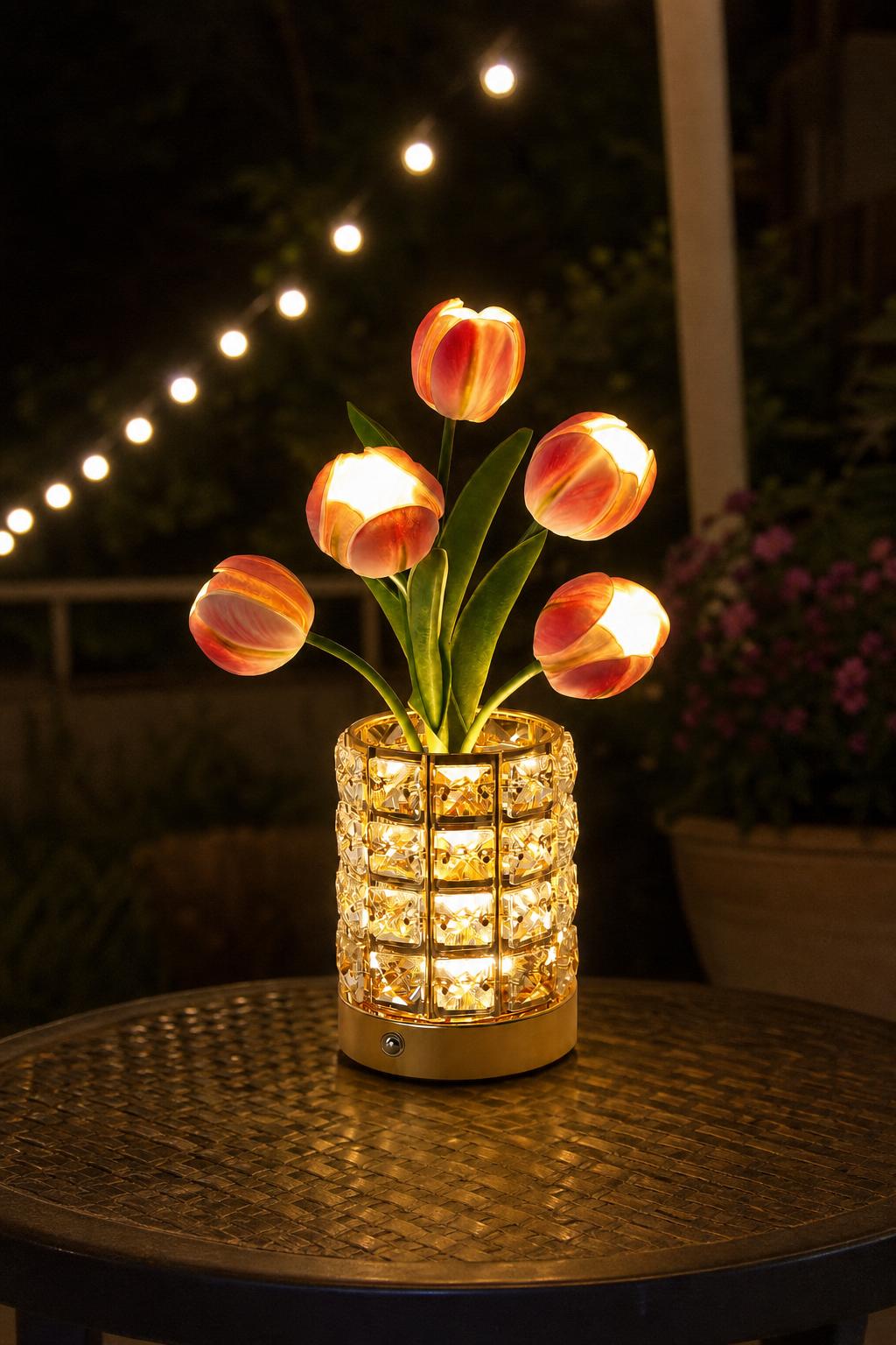 CrystalBloom™ Vase Lamp lifestyle image 5