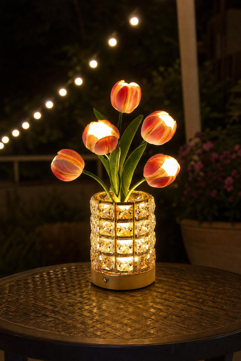 CrystalBloom™ Vase Lamp lifestyle image 5