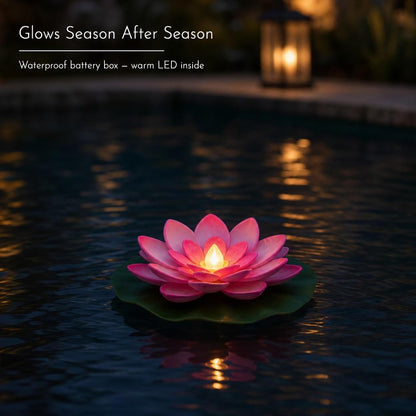 LotusGlow™ Floating Lotus Lights carousel image 5