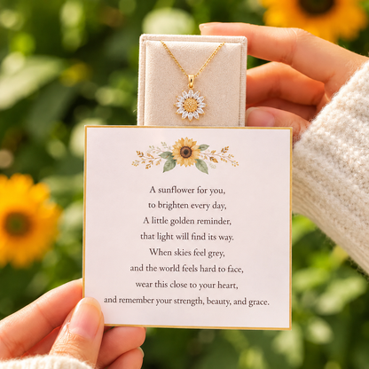 SunBloom™ Gift Card Necklace