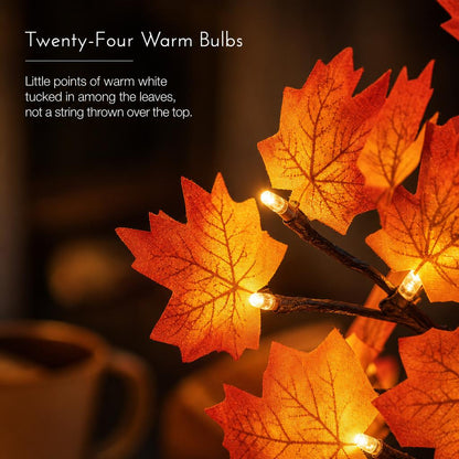 MapleGlow™ Maple Leaf Tree Light carousel image 2