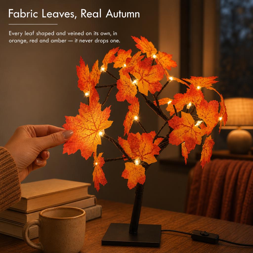 MapleGlow™ Maple Leaf Tree Light carousel image 5