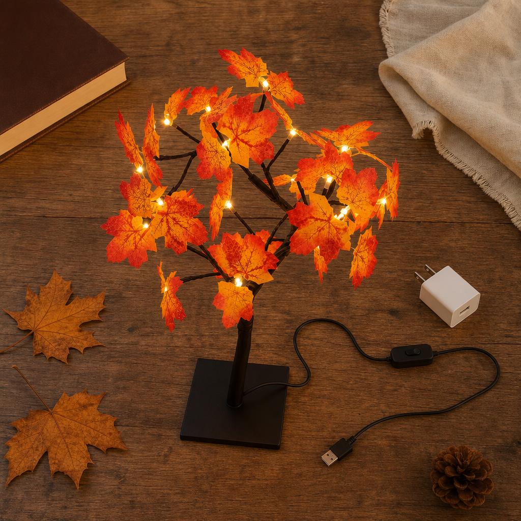 MapleGlow™ Maple Leaf Tree Light carousel image 7