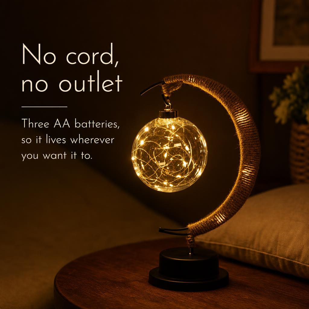 MoonCradle™ Crescent Moon Lamp carousel image 2
