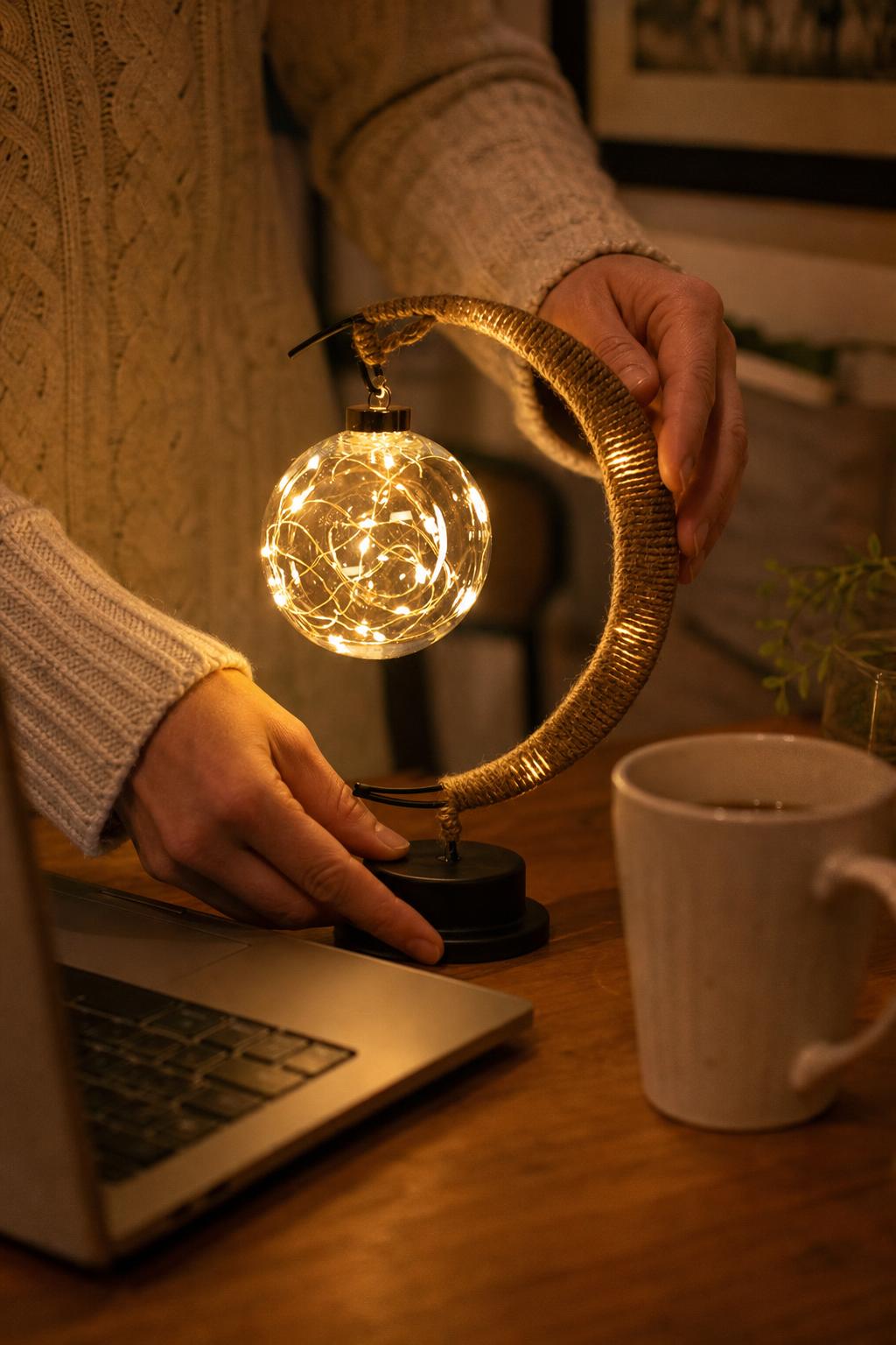 MoonCradle™ Crescent Moon Lamp lifestyle image 5