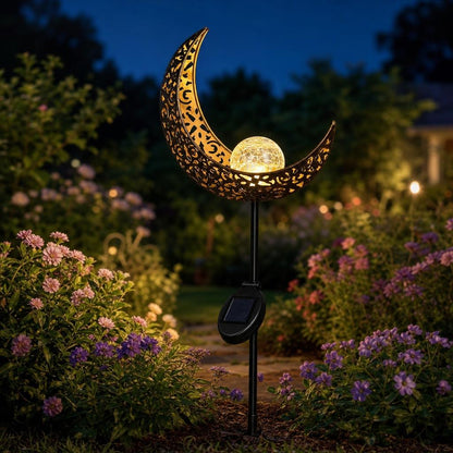 MoonCrest™ Solar Garden Stake Light carousel image 1