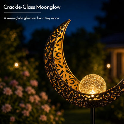 MoonCrest™ Solar Garden Stake Light carousel image 5