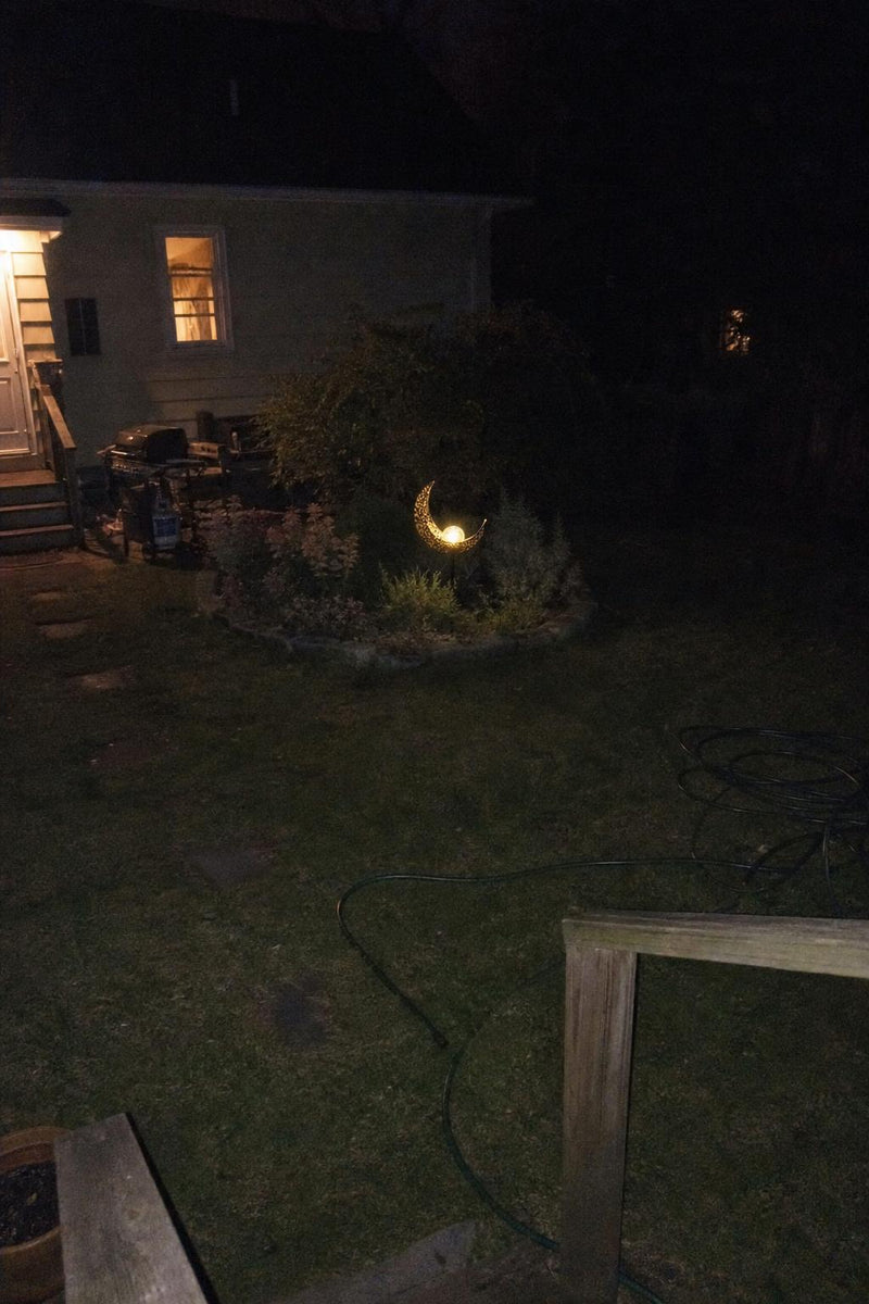 MoonCrest™ Solar Garden Stake Light lifestyle image 4
