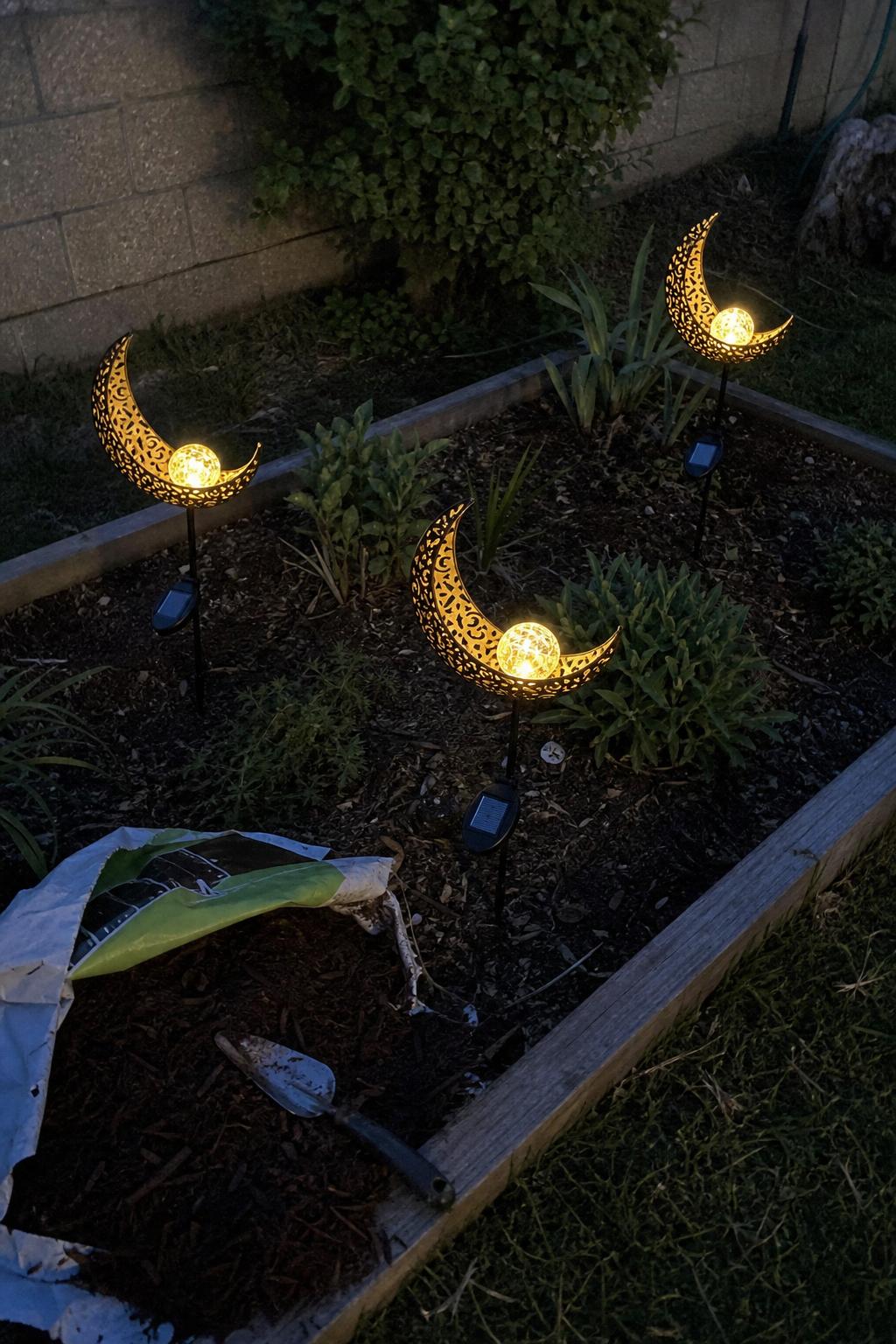 MoonCrest™ Solar Garden Stake Light lifestyle image 5