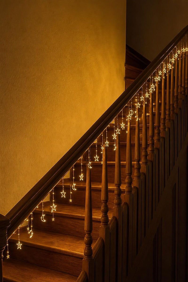 MoonGlow™ Curtain String Lights lifestyle image 3
