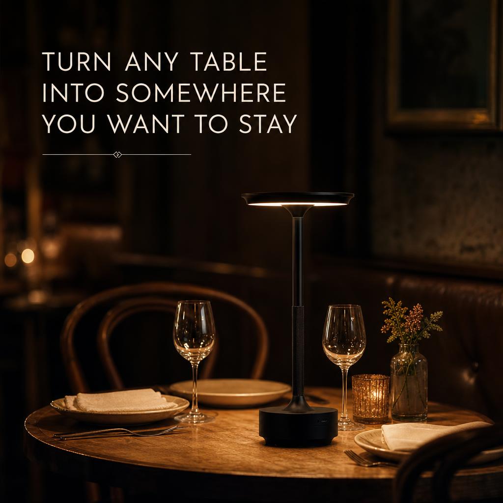 NightCap™ Cordless Table Lamp body image 1