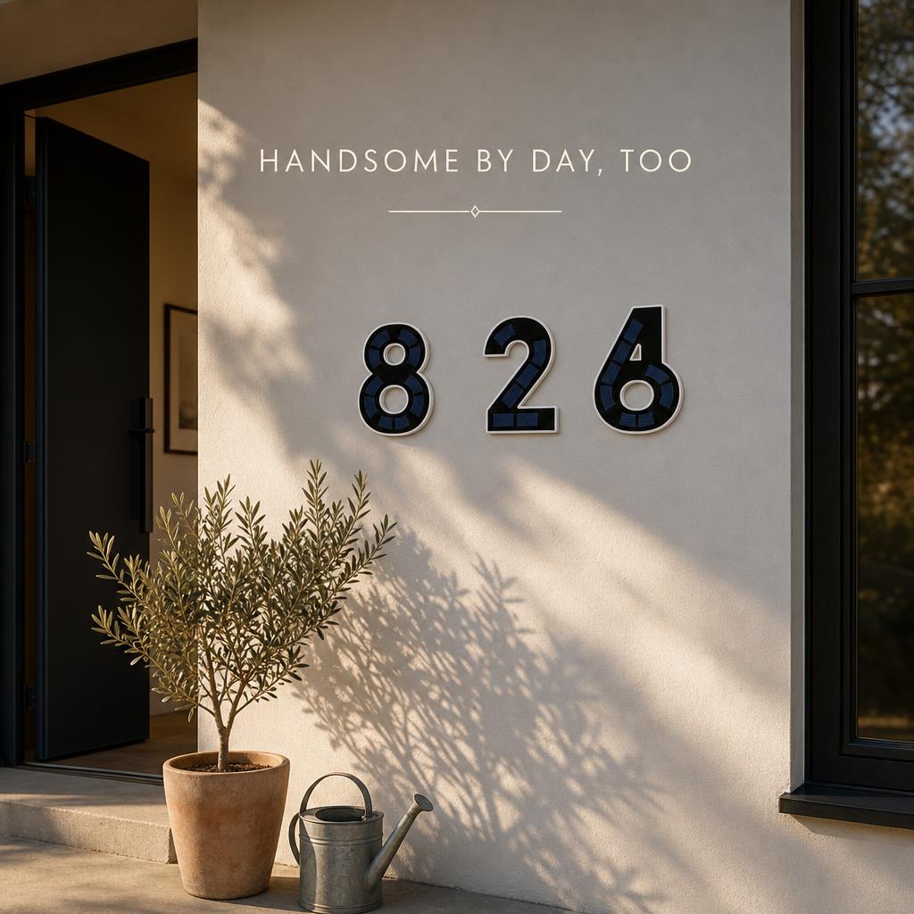 NightMark™ Solar House Numbers body image 3