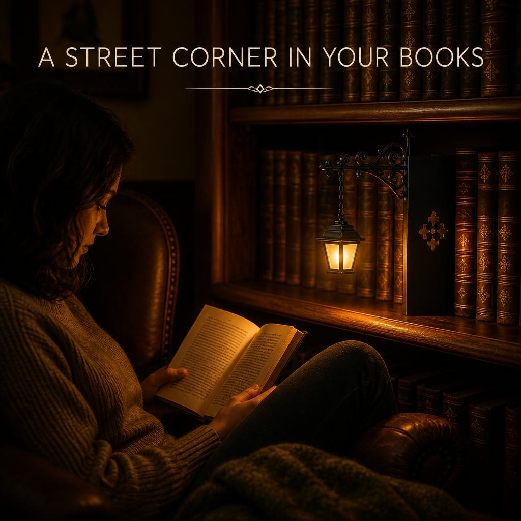 PageLantern™ Bookshelf Lantern body image 1