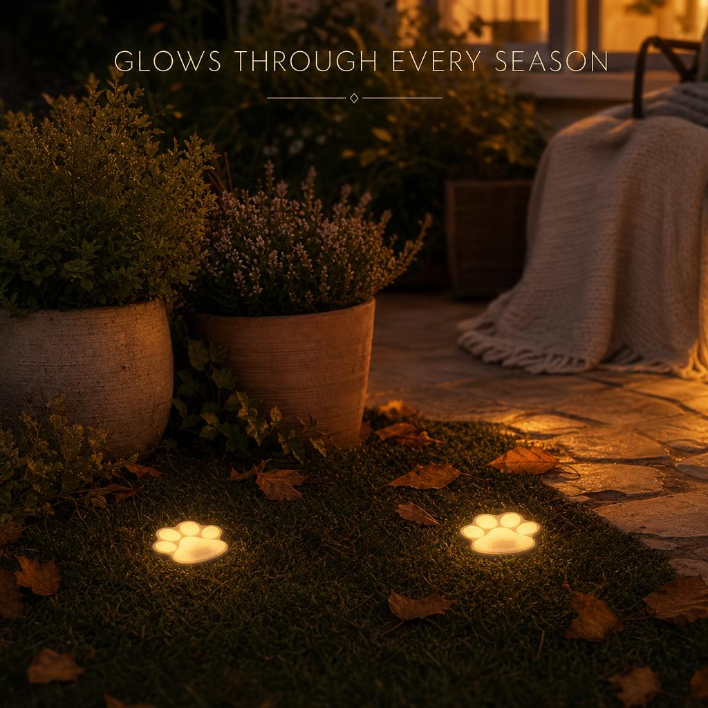 PawGlow™ Solar Paw Lights body image 3