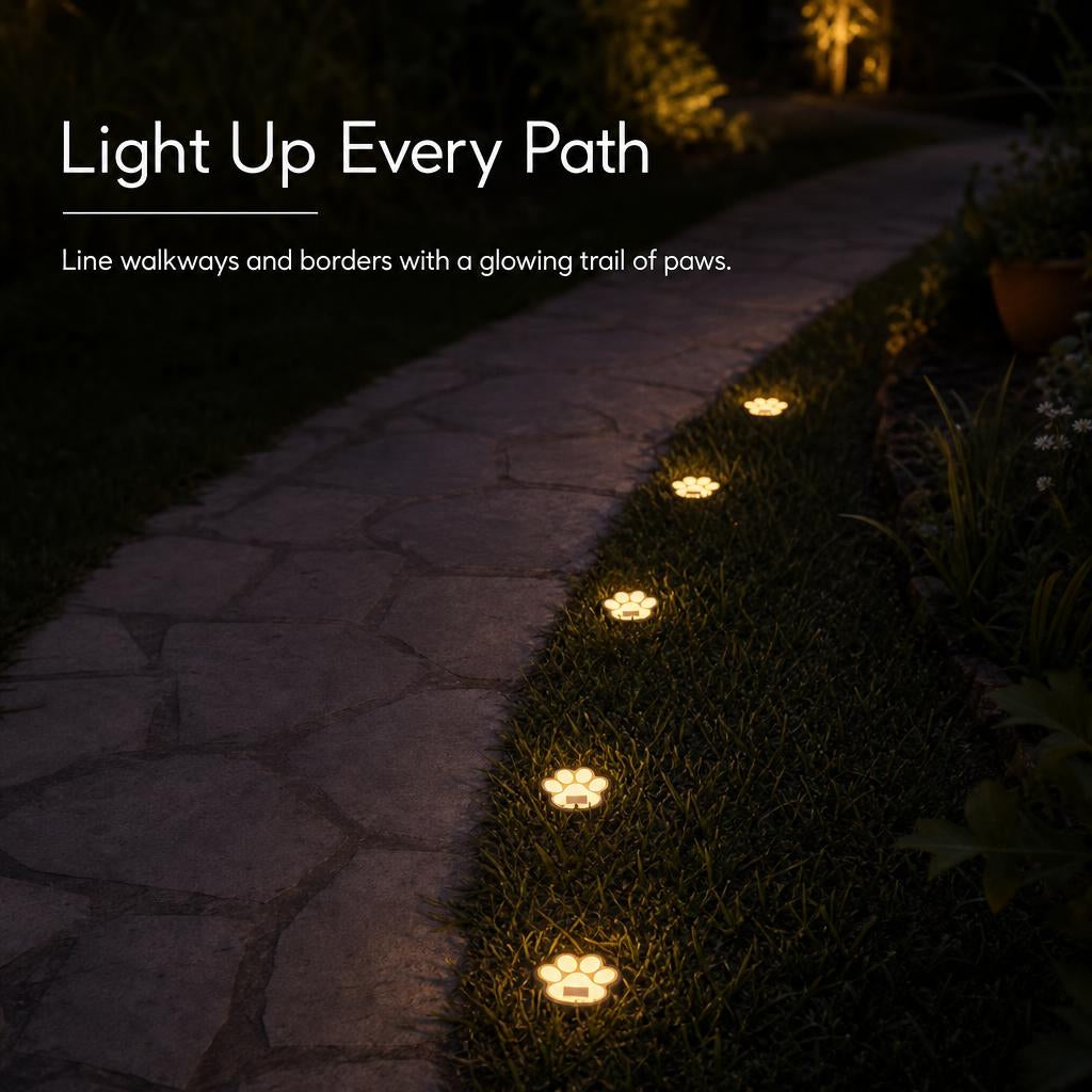 PawGlow™ Solar Paw Lights carousel image 4