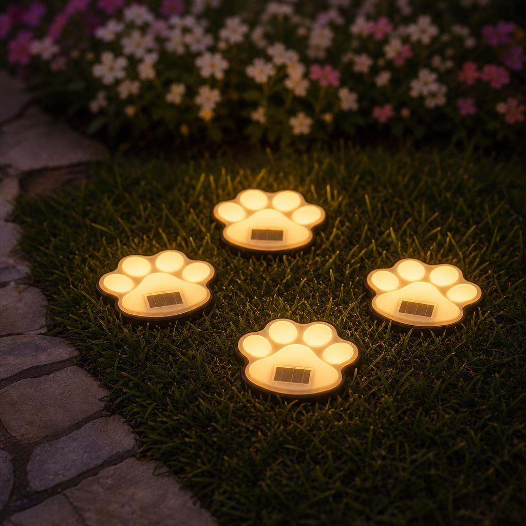 PawGlow™ Solar Paw Lights carousel image 7